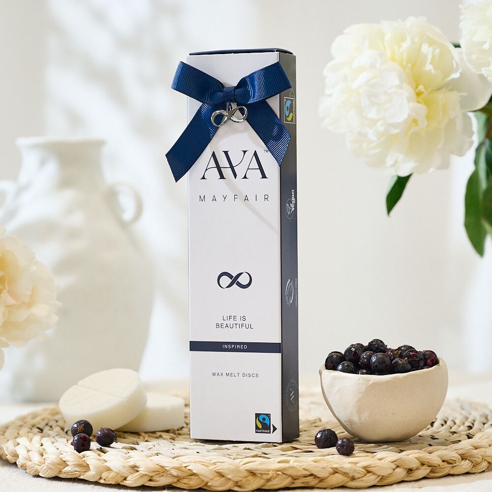 DISCBOX_LIFE_BEAUTIFUL_01 Ava Mayfair Life Is Beautiful Wax Melt Disc Box