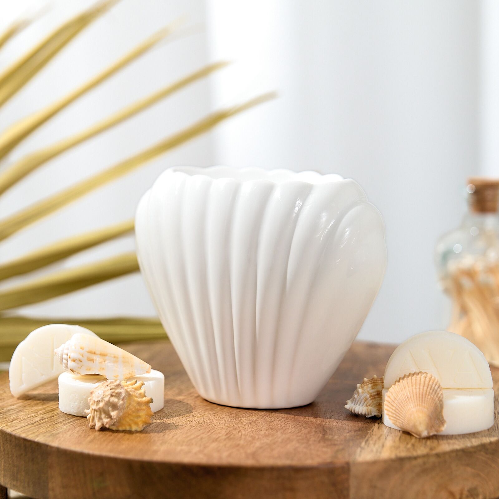 BURNSHELL_1_Web 2 Seashell Wax Melt Burner