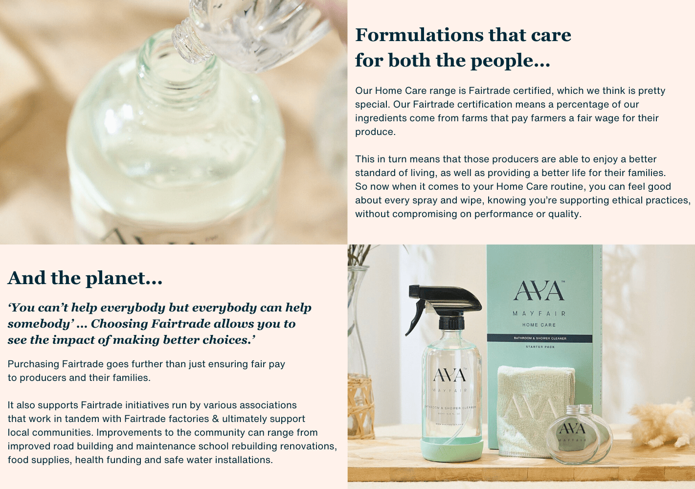 Life Is Beautiful Bathroom Shower Cleaning Refill Ava Mayfair