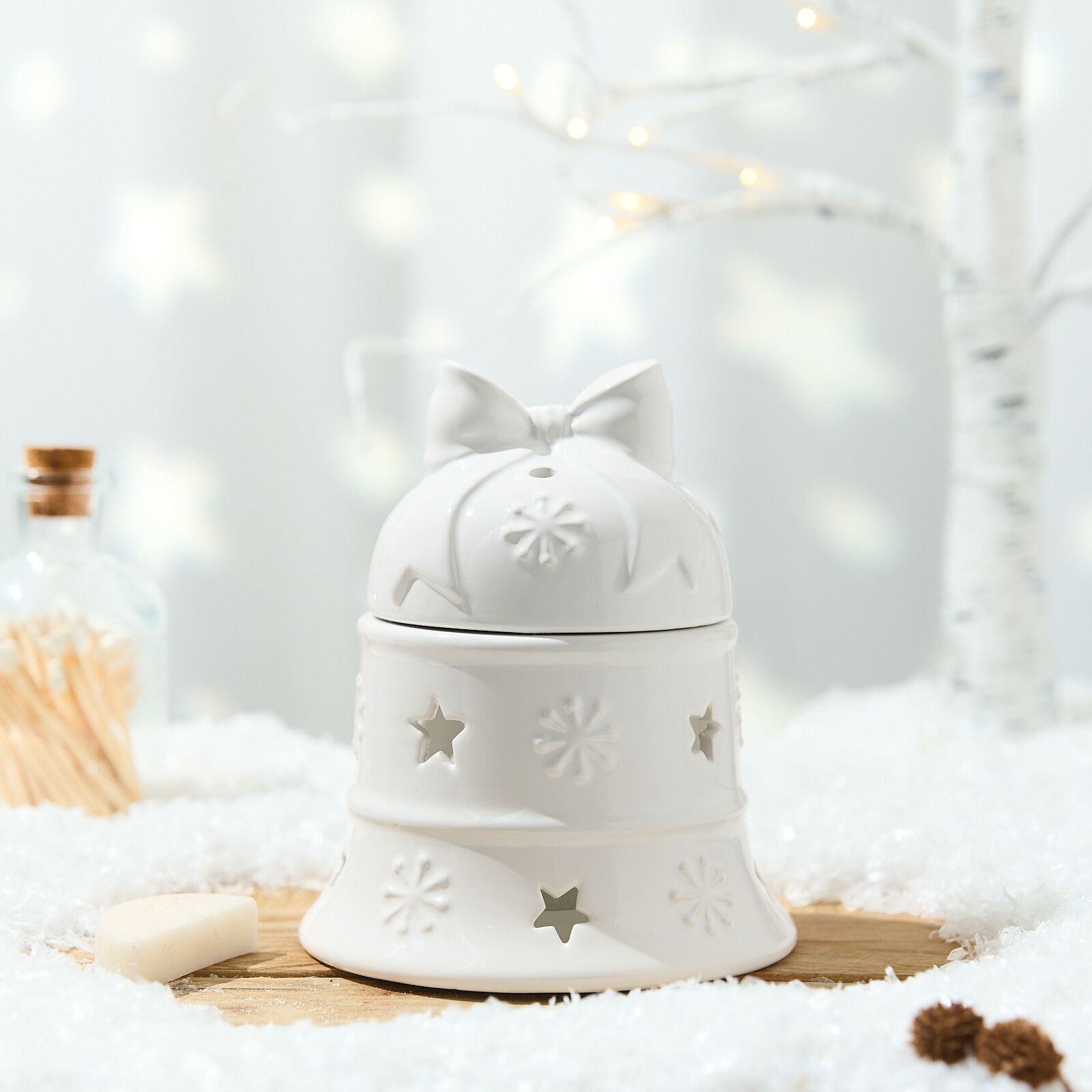 BELLBRN_1_Web Christmas Bell Wax Melt Burner