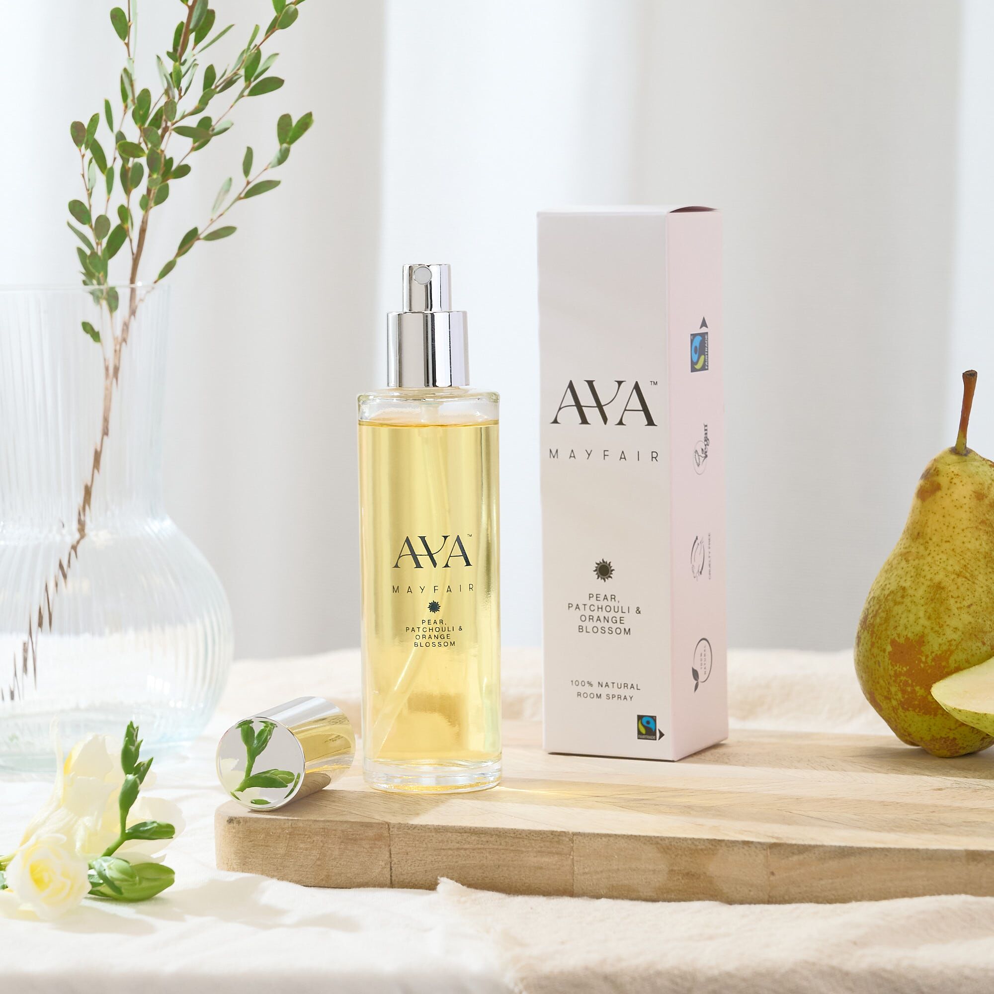 Ava Mayfair Pear, Patchouli & Orange Blossom Room Spray